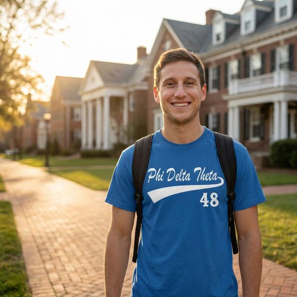 Phi Delta Theta Tail T-Shirt