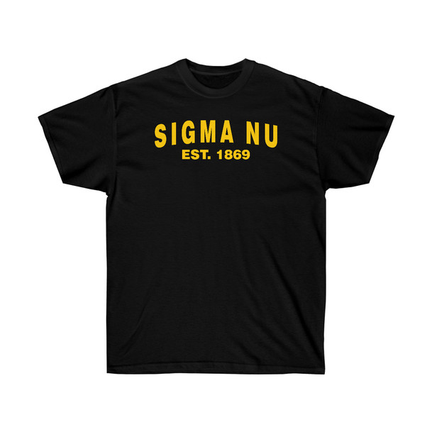 Sigma Nu Established T-Shirt