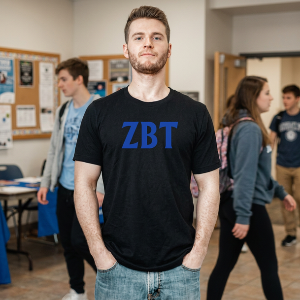 Zeta Beta Tau Letter T-Shirt