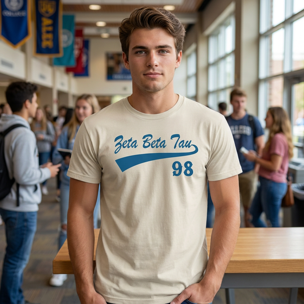 Zeta Beta Tau Tail T-Shirt