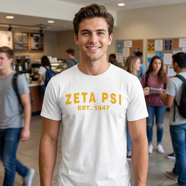 Zeta Psi Established T-Shirt