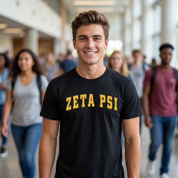 Zeta Psi Letterman T-Shirt