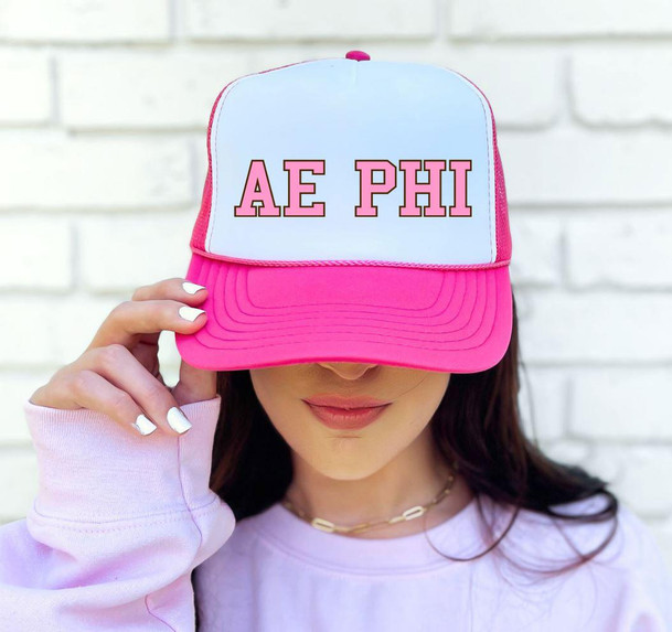  Alpha Epsilon Phi Nickname Trucker Caps 