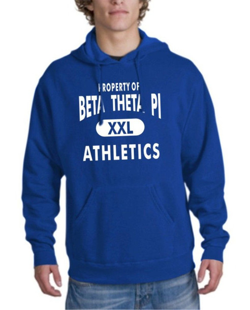 Beta Theta Pi Property Of Athletics Hooded Sweatshirts