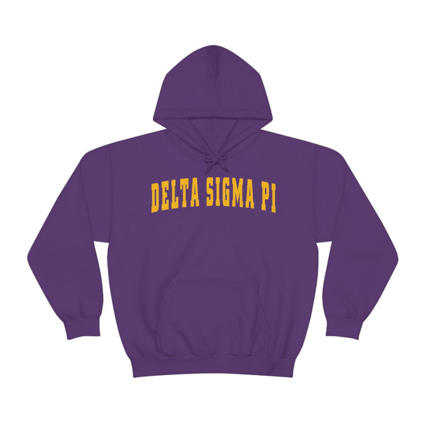 Delta Sigma Pi Letterman Hooded Sweatshirts