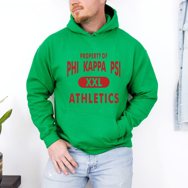  Phi Kappa Psi Property Of Athletics Hooded Sweatshirts 