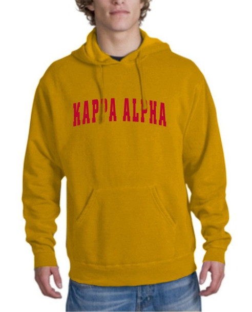 Kappa Alpha Letterman Hooded Sweatshirts