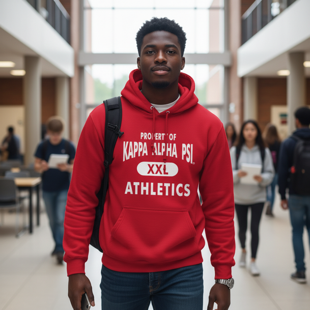 Kappa Alpha Psi Property Of Athletics Hooded Sweatshirts