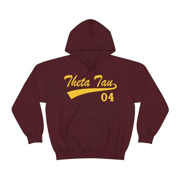  Theta Tau Tail Hooded Sweatshirts 