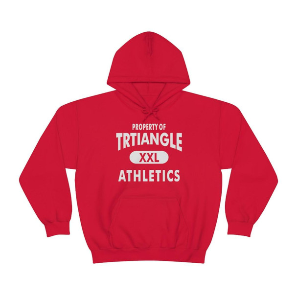  Triangle Property Of Athletics Hooded Sweatshirts 