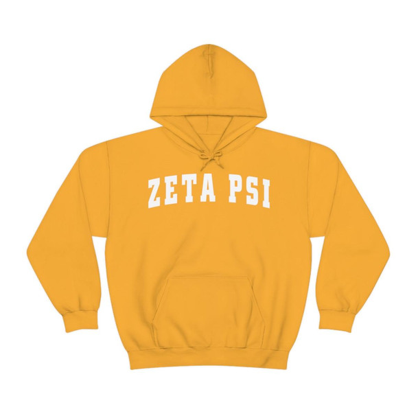  Zeta Psi Letterman Hooded Sweatshirts 