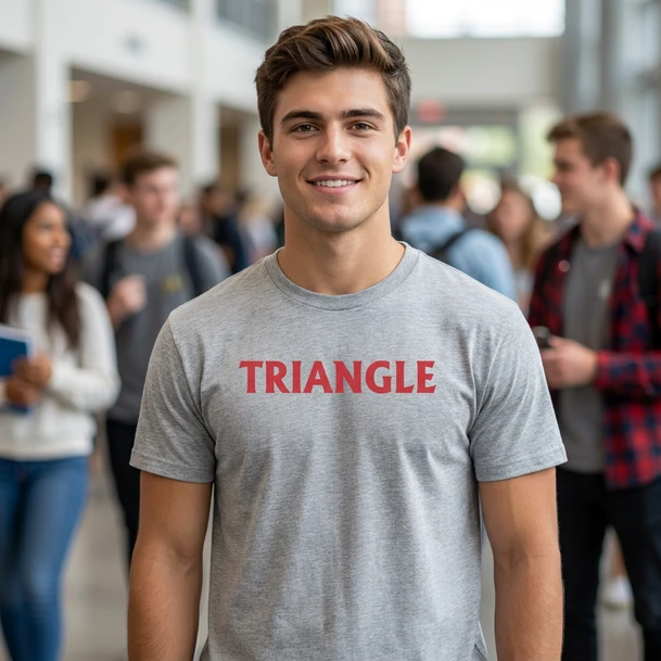 Triangle Letter T-Shirt