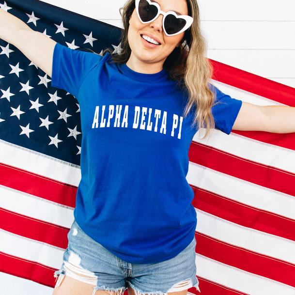 Alpha Delta Pi Letterman T-Shirt