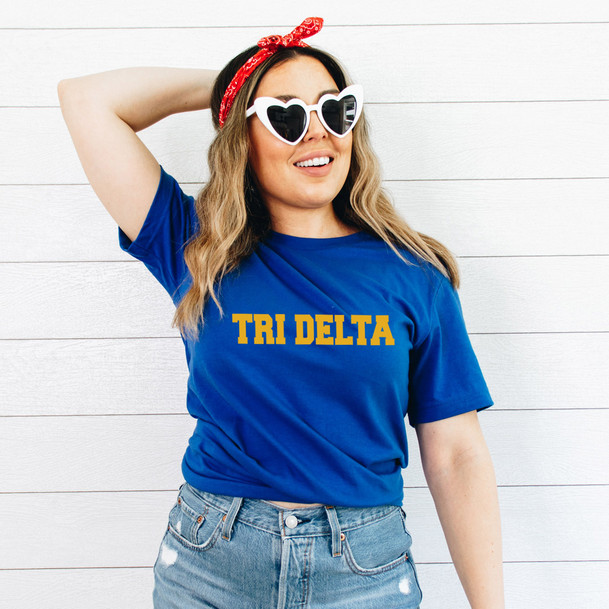 Delta Delta Delta College T-Shirt