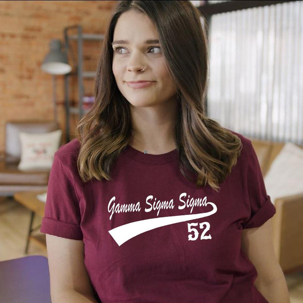  Gamma Sigma Sigma Tail T-Shirt 