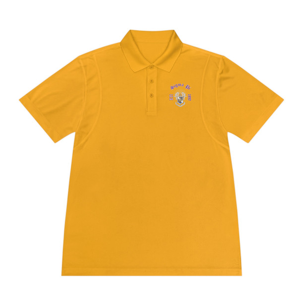 Sigma Pi Flag Sport Polo Shirt