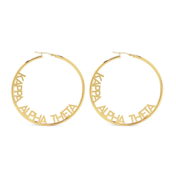  Kappa Alpha Theta Hoop Earrings 