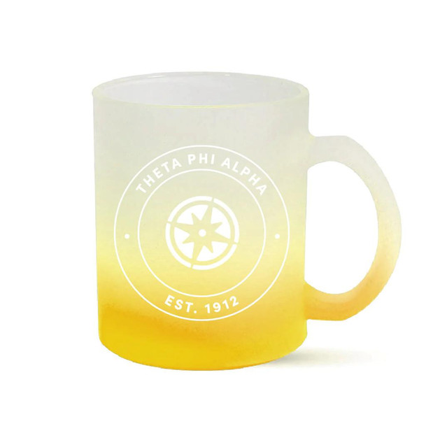  Theta Phi Alpha Ombre Glass Mugs 