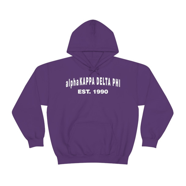 Alpha Kappa Delta Phi Established Hooded Sweatshirts