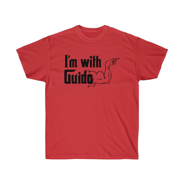  I'm With Guido Italian T-Shirt 