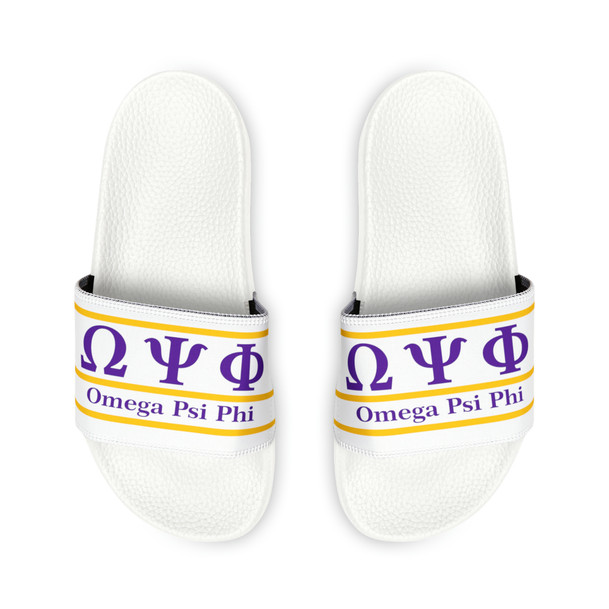 Omega Psi Phi Slide Sandals