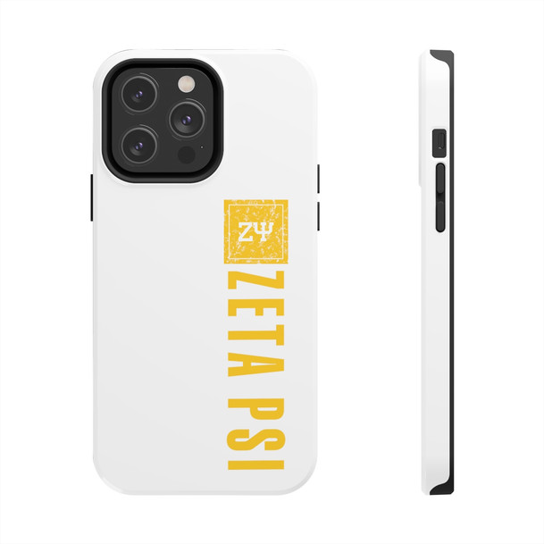 Zeta Psi Vertical Tough Phone Cases, Case-Mate