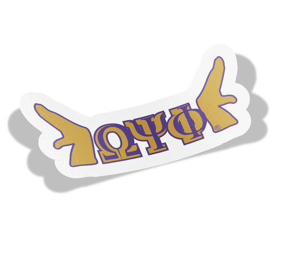 Omega Psi Phi Top Selling Sticker