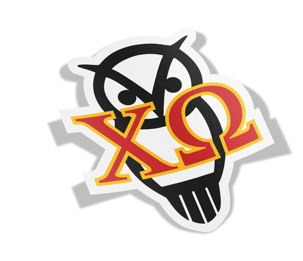 Chi Omega Top Selling Sticker