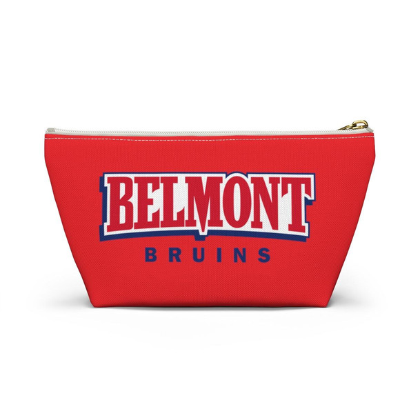  Belmont Bruins Logo Accessory Pouch w T-bottom 