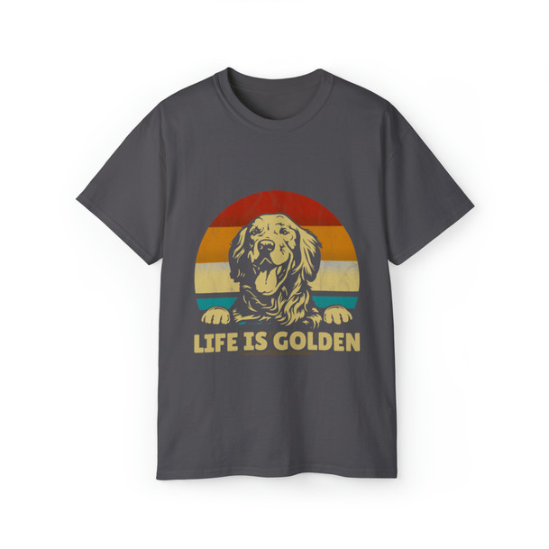 Life Is Golden - Golden Retriever T-shirts