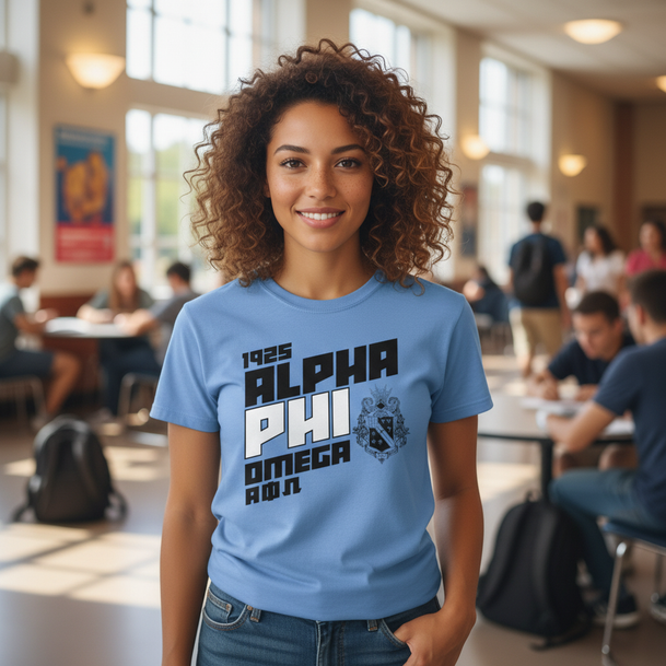 Alpha Phi Omega Upstanding Tee
