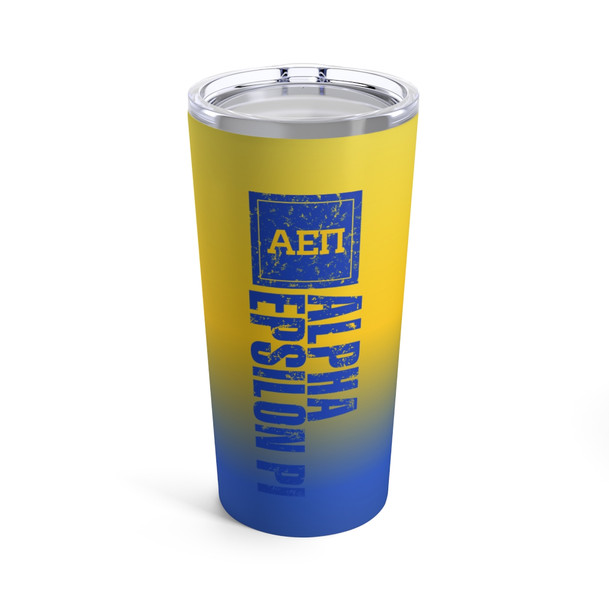 Alpha Epsilon Pi Vertical Tumbler 20oz