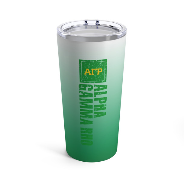 Alpha Gamma Rho Vertical Tumbler 20oz