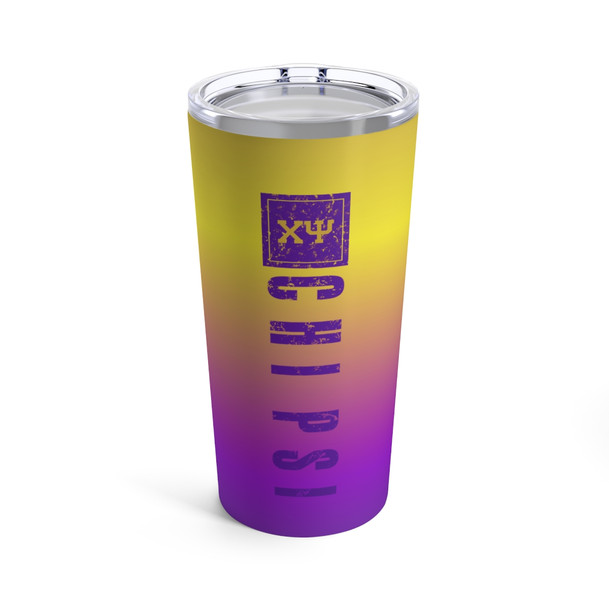 Chi Psi Vertical Tumbler 20oz