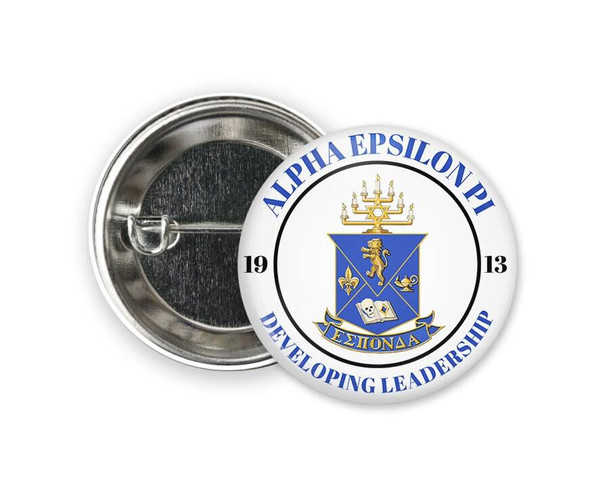  AEPi Alpha Epsilon Pi Seal Button 