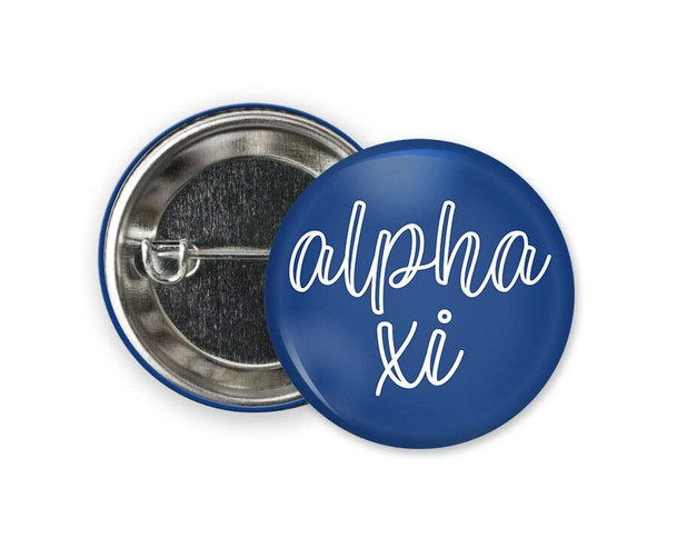  AXiD Alpha Xi Delta Kem Button 