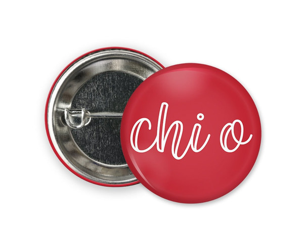 ChiO Chi Omega Kem Button