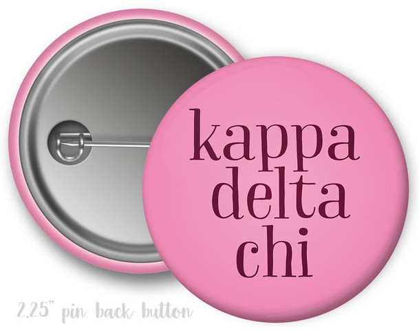 KDX Kappa Delta Chi Button