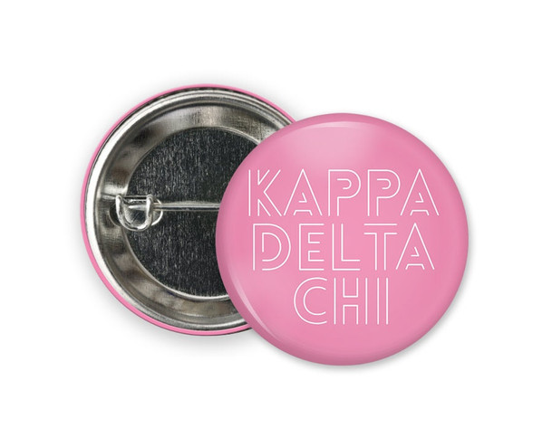 KDX Kappa Delta Chi Modera  Greek Pinback Sorority  Button