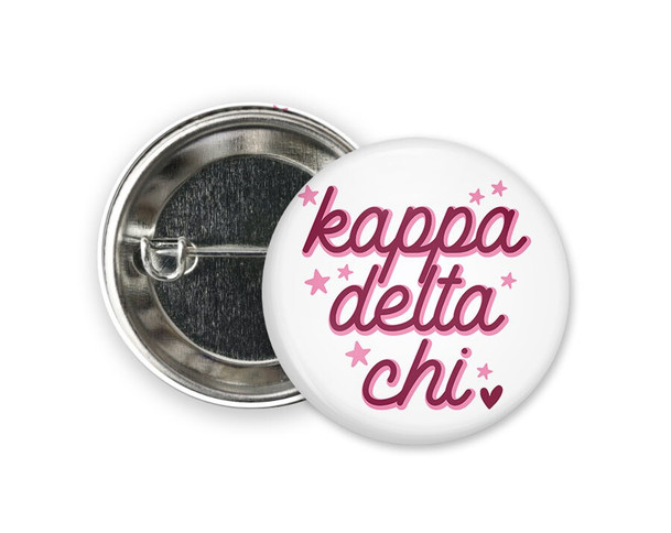 KDX Kappa Delta Chi Star Button