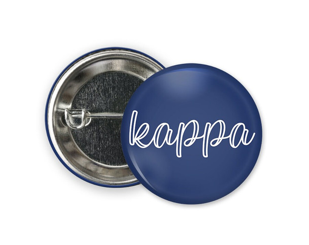 KKG Kappa Kappa Gamma Kem  Button