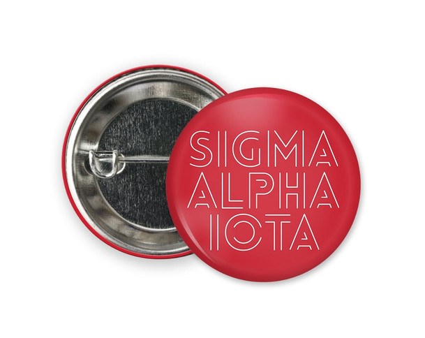 SAI Sigma Alpha Iota Modera Sorority Button