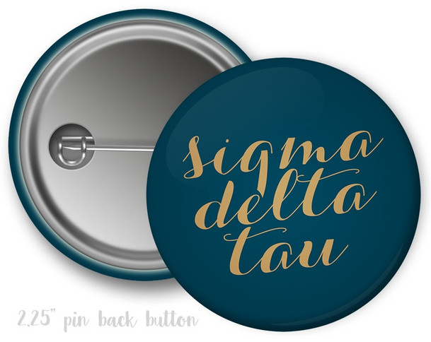 SDT Sigma Delta Tau Script Button