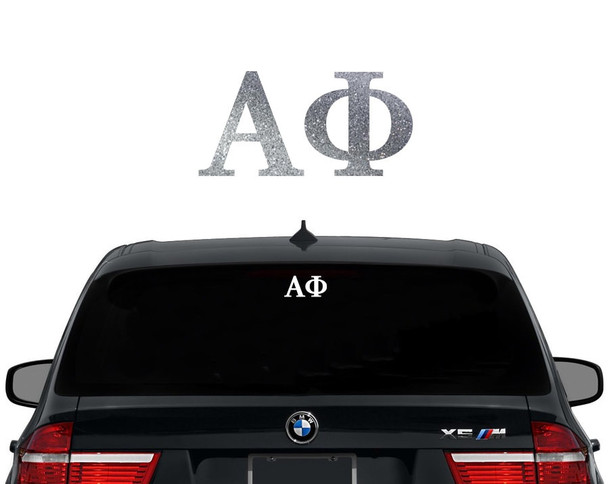 Alpha Phi Greek Letters Sorority Decal Laptop Sticker Car Decal