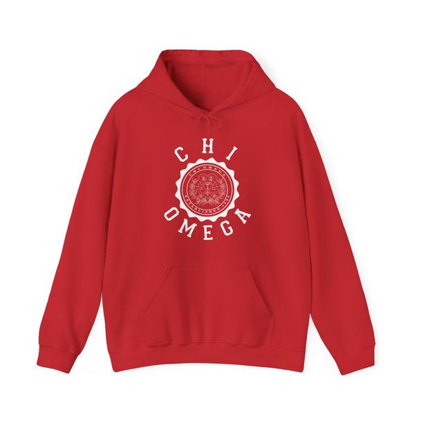 Chi Omega Hooded Sweatshirt