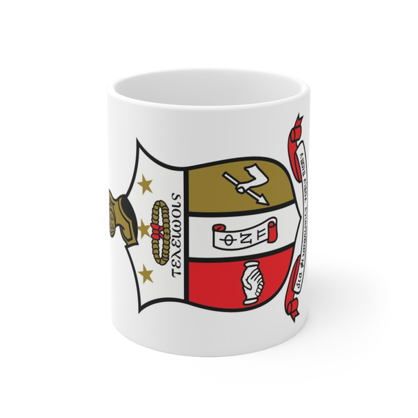 Kappa Alpha Psi Mega Crest Ceramic Coffee Cup