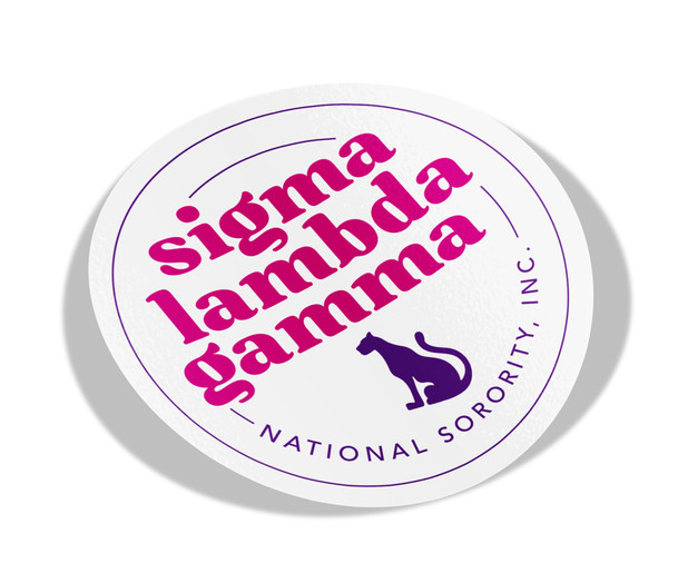 Sigma Lambda Gamma Top Selling Sticker