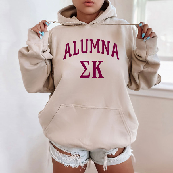 Sigma Kappa Greek Alumna Hoodie