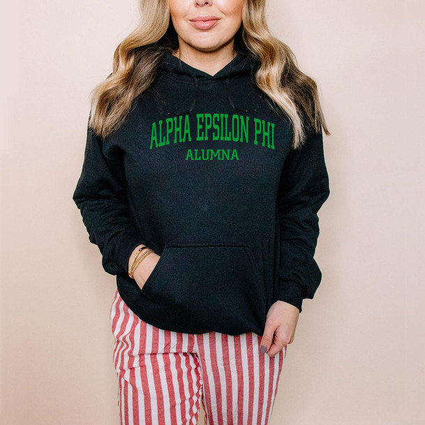  Alpha Epsilon Phi Classic Alumna Hoodie 