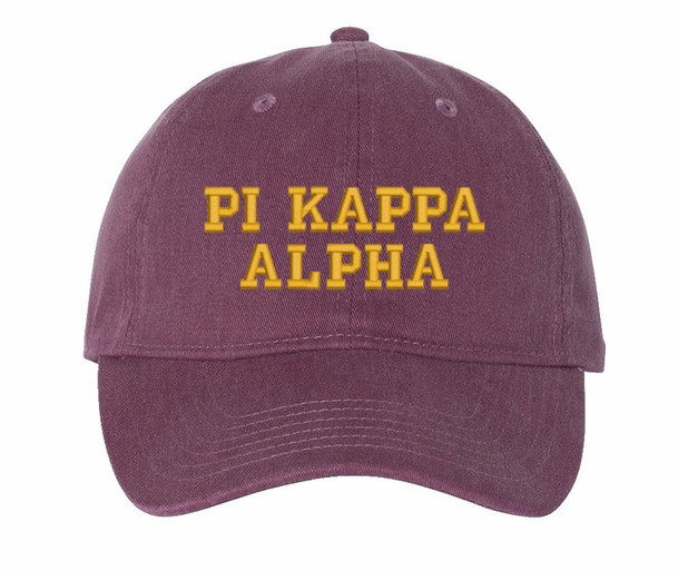 Pi Kappa Alpha Baseball Cap / Hat